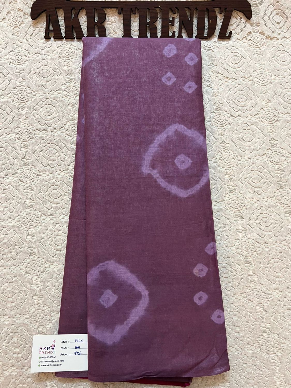 Bandhani Mul cotton sarees​