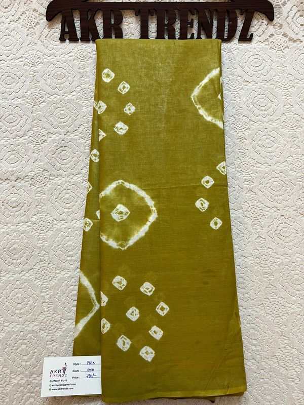 Bandhani Mul cotton sarees​