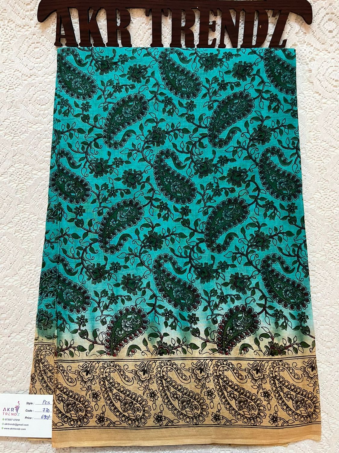 Summer pure cotton sarees​