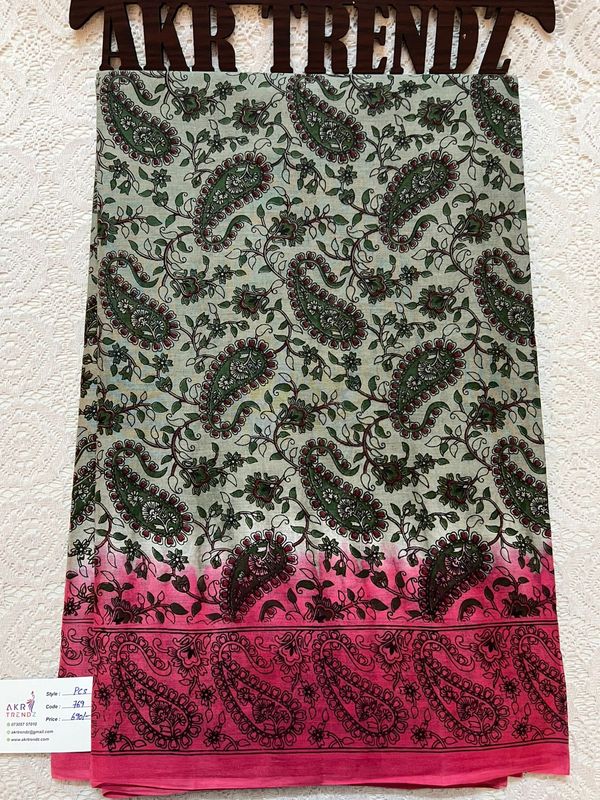 Summer pure cotton sarees​