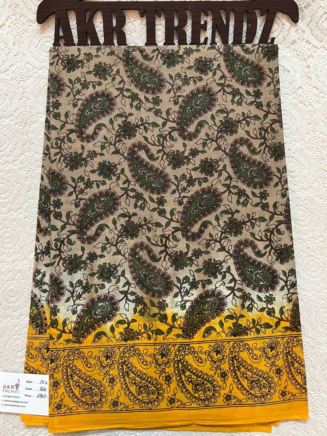 Summer pure cotton sarees​