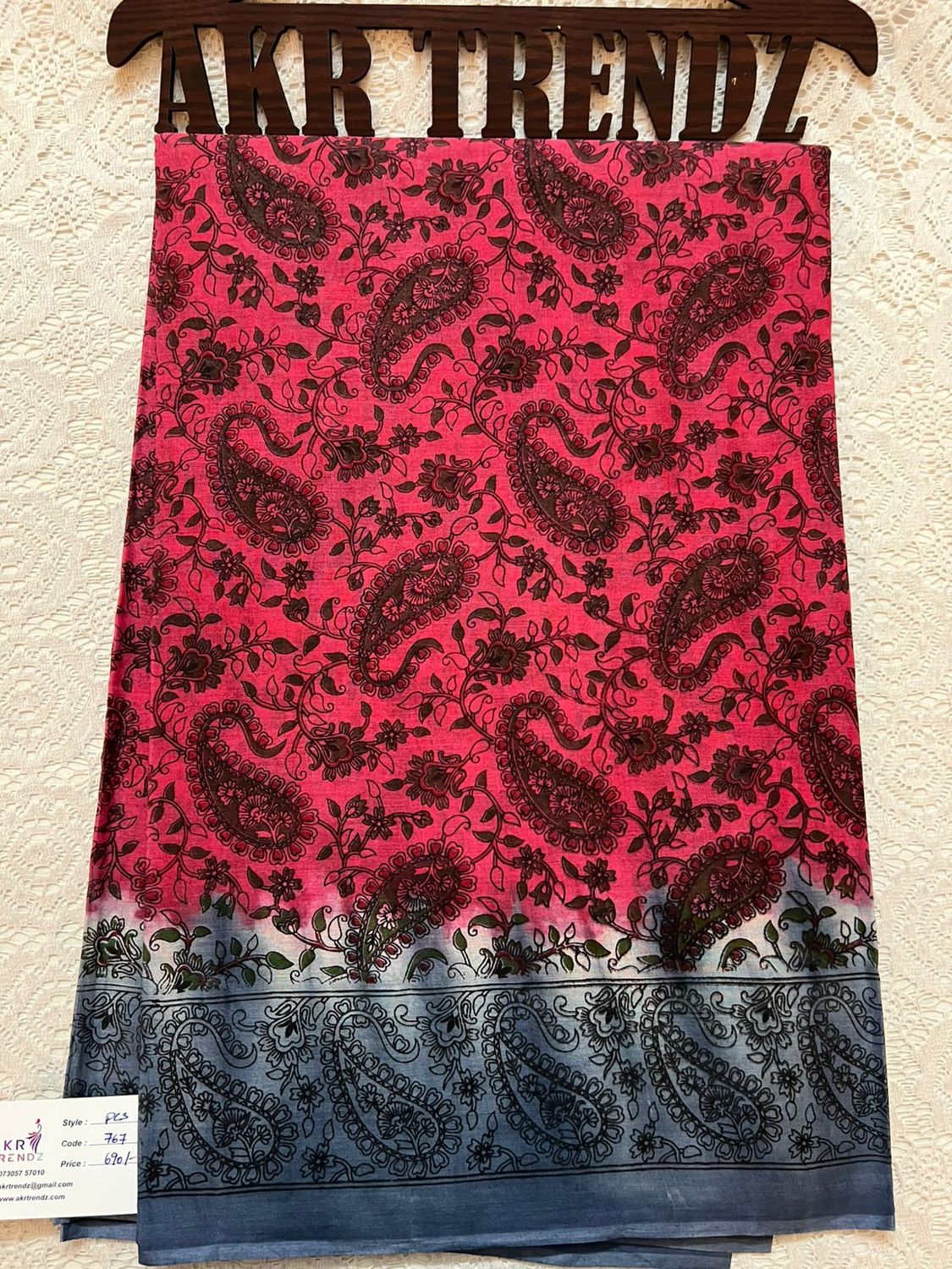 Summer pure cotton sarees​