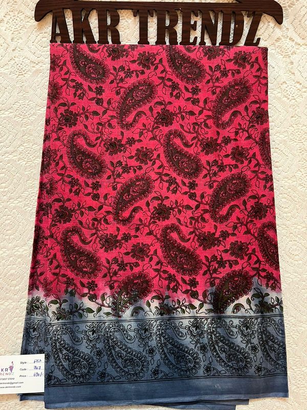 Summer pure cotton sarees​