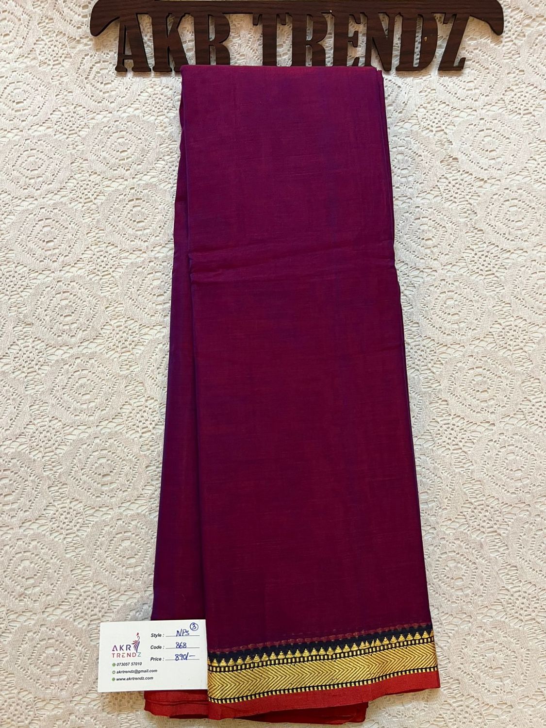 Narayanpet Cotton Saree