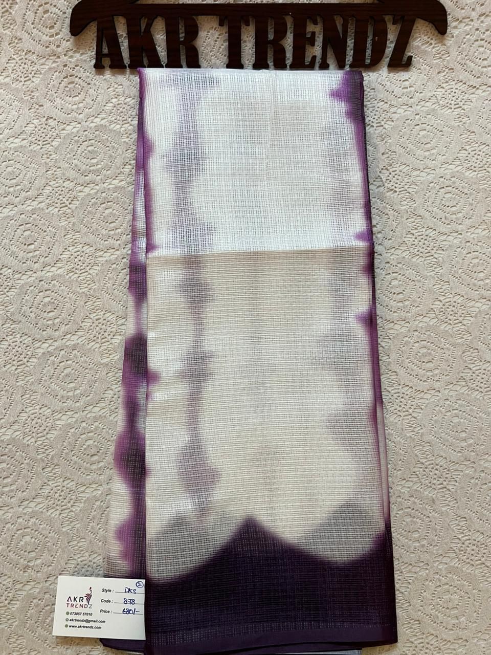 Digital print Kota silk sarees​