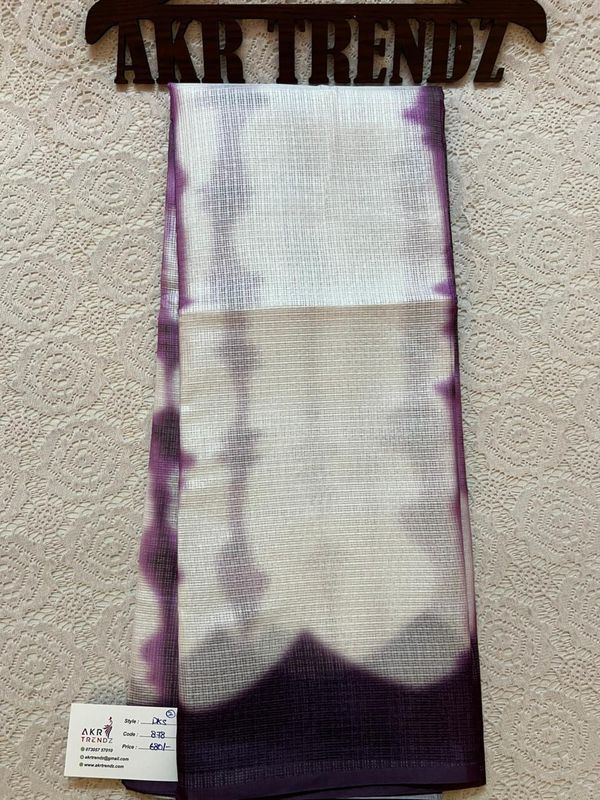 Digital print Kota silk sarees​