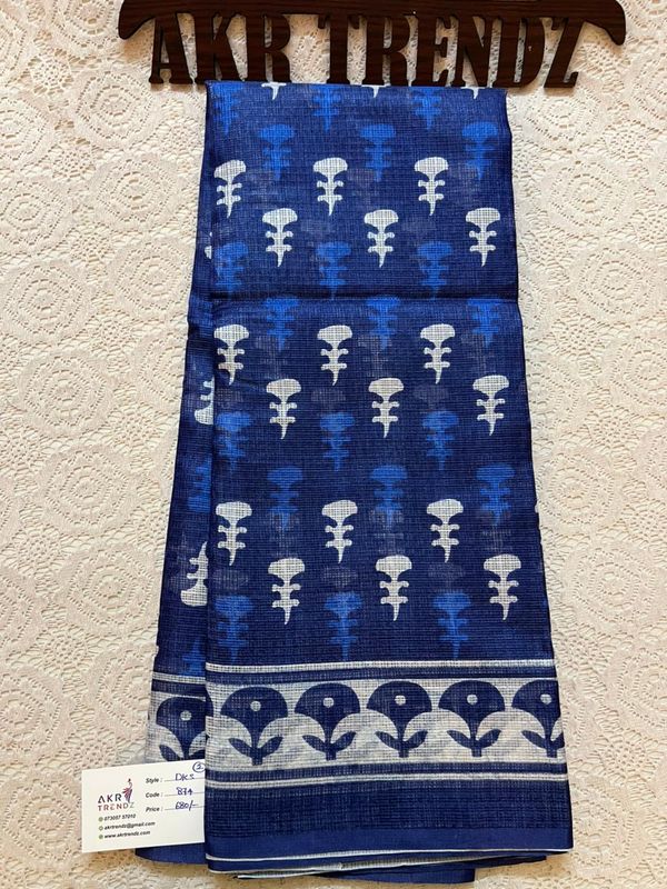 Digital print Kota silk sarees​