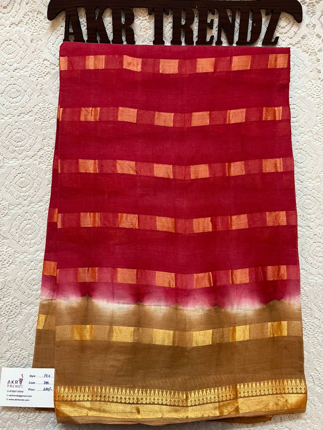 Summer pure cotton sarees​