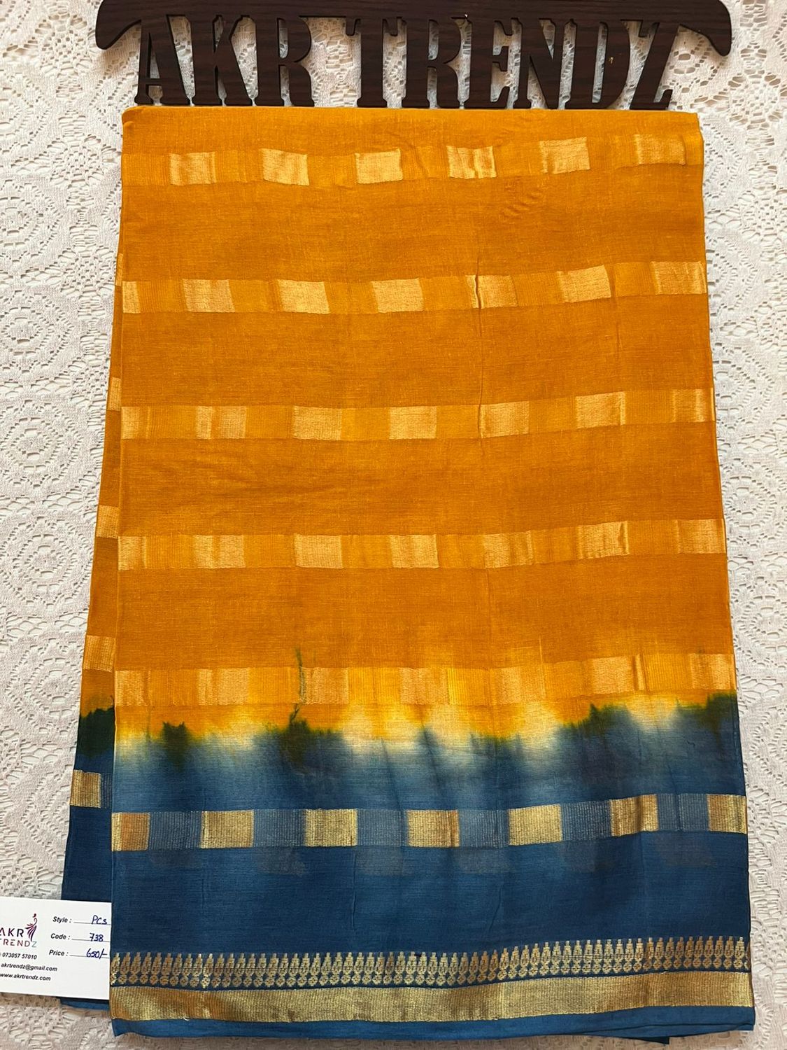 Summer pure cotton sarees​