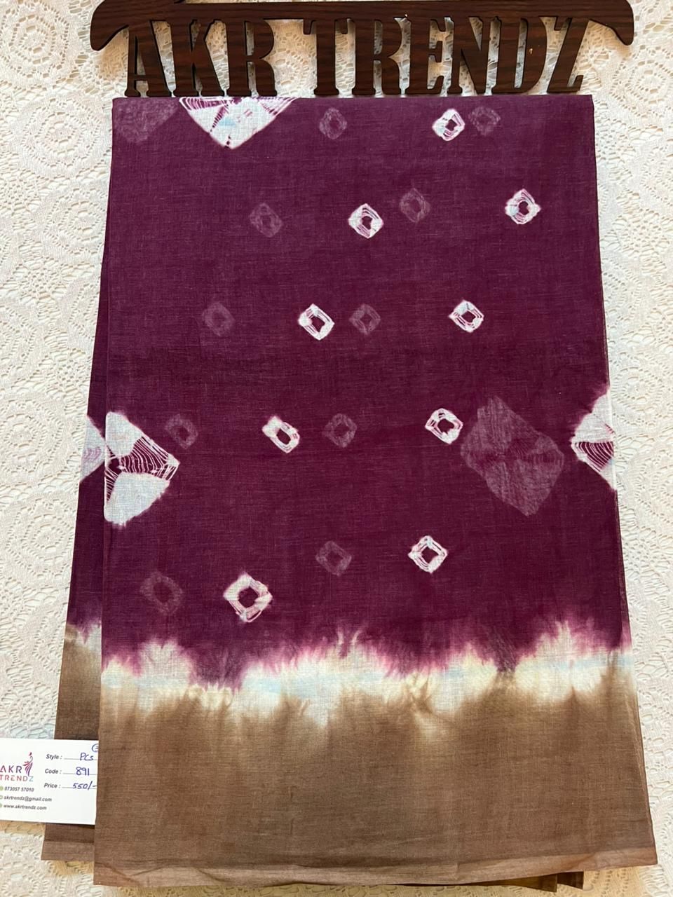 Summer pure cotton sarees