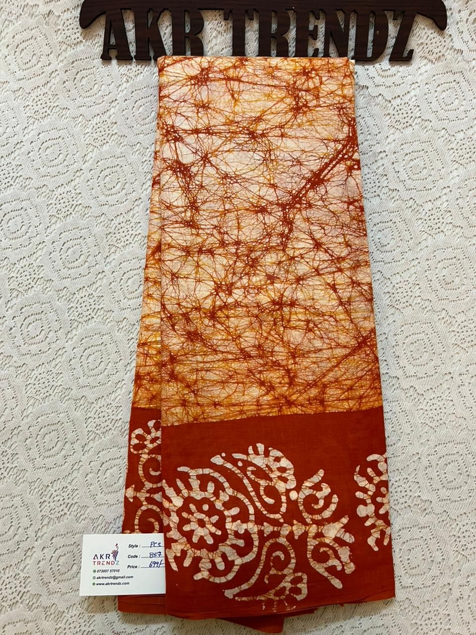 Batik pure cotton sarees​