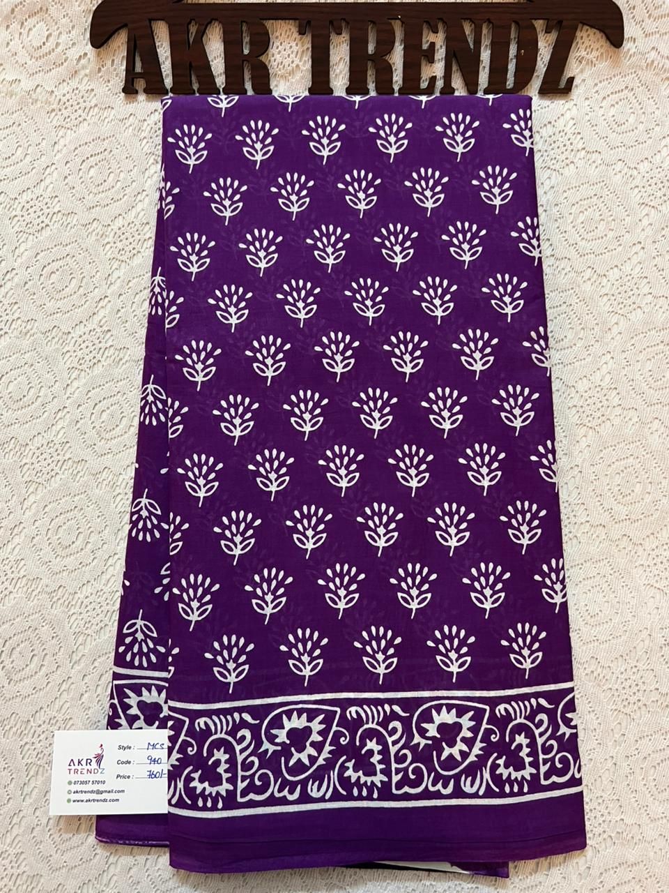 Mul cotton sarees