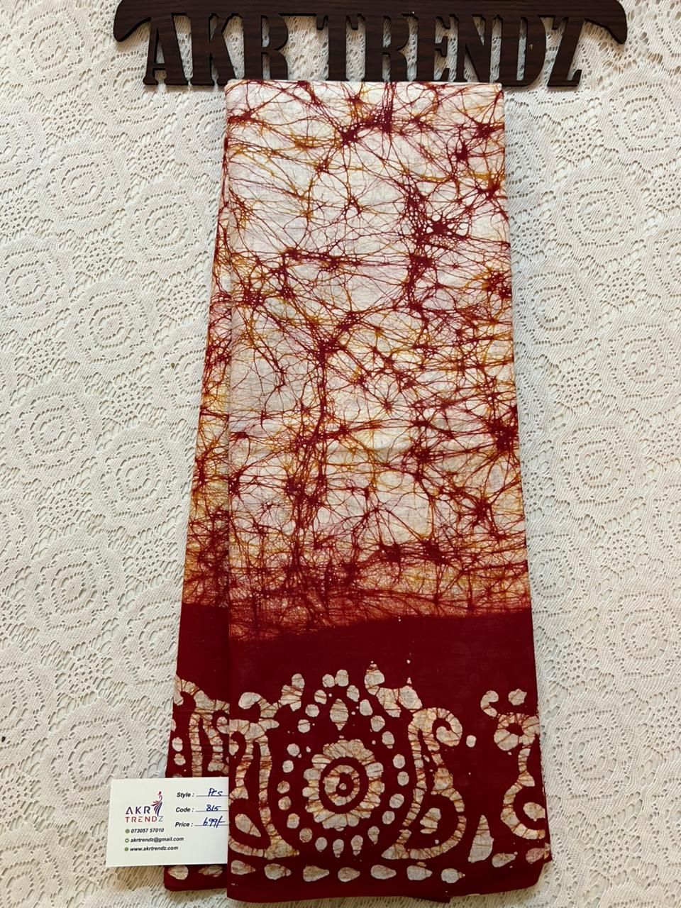 Batik pure cotton sarees​