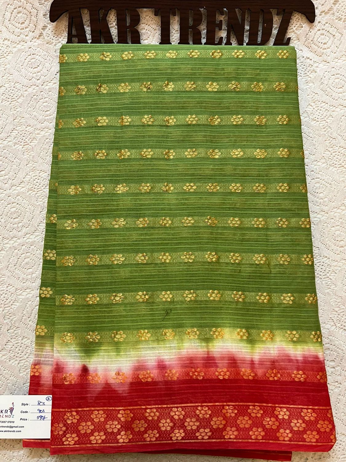 Summer pure cotton sarees​