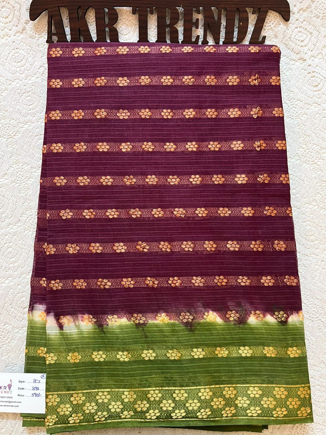 Summer pure cotton sarees​