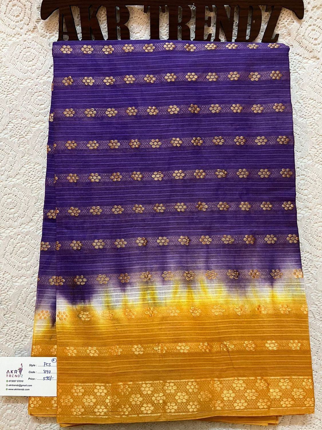 Summer pure cotton sarees​