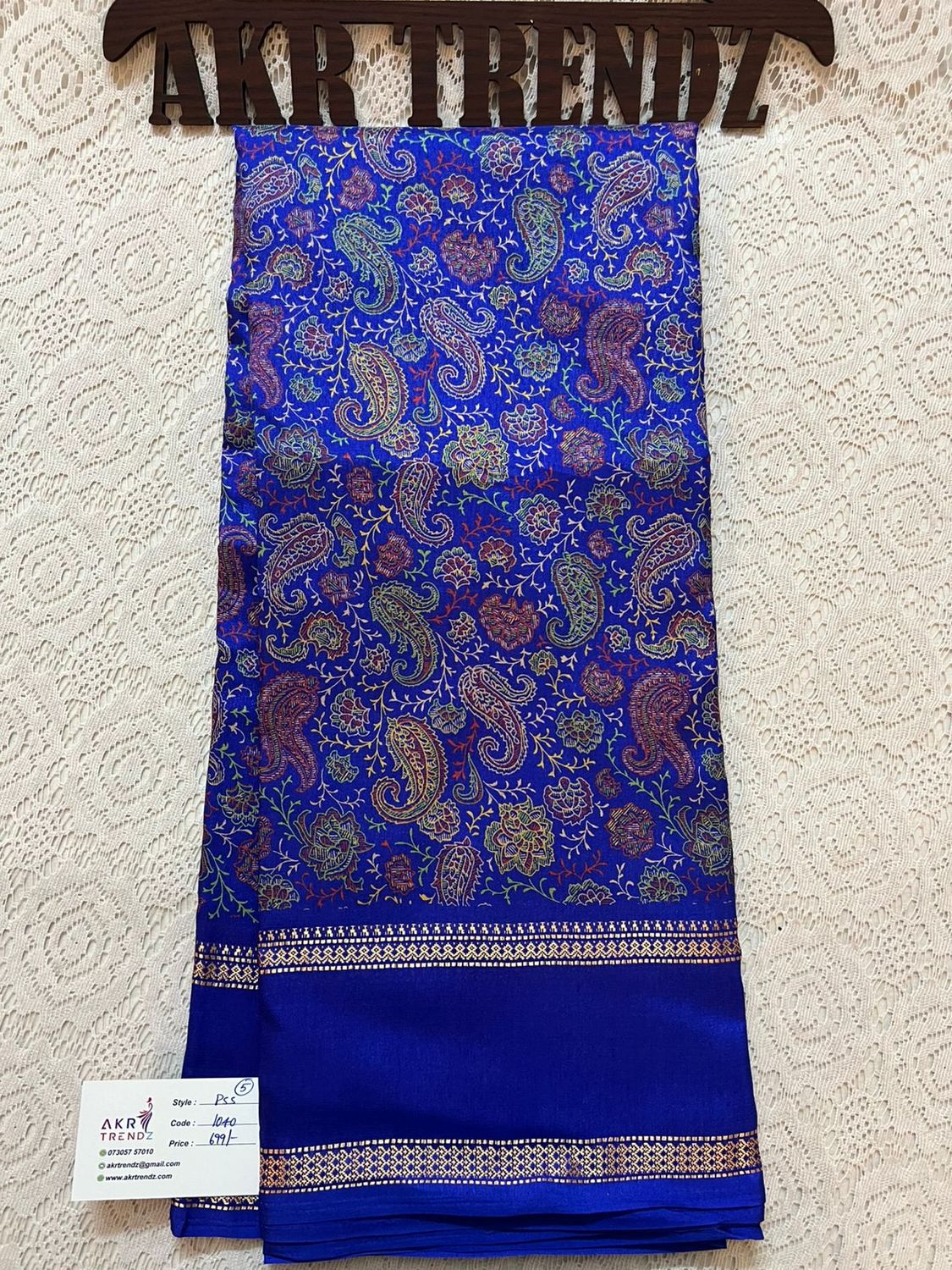 Printed soft silk sarees​