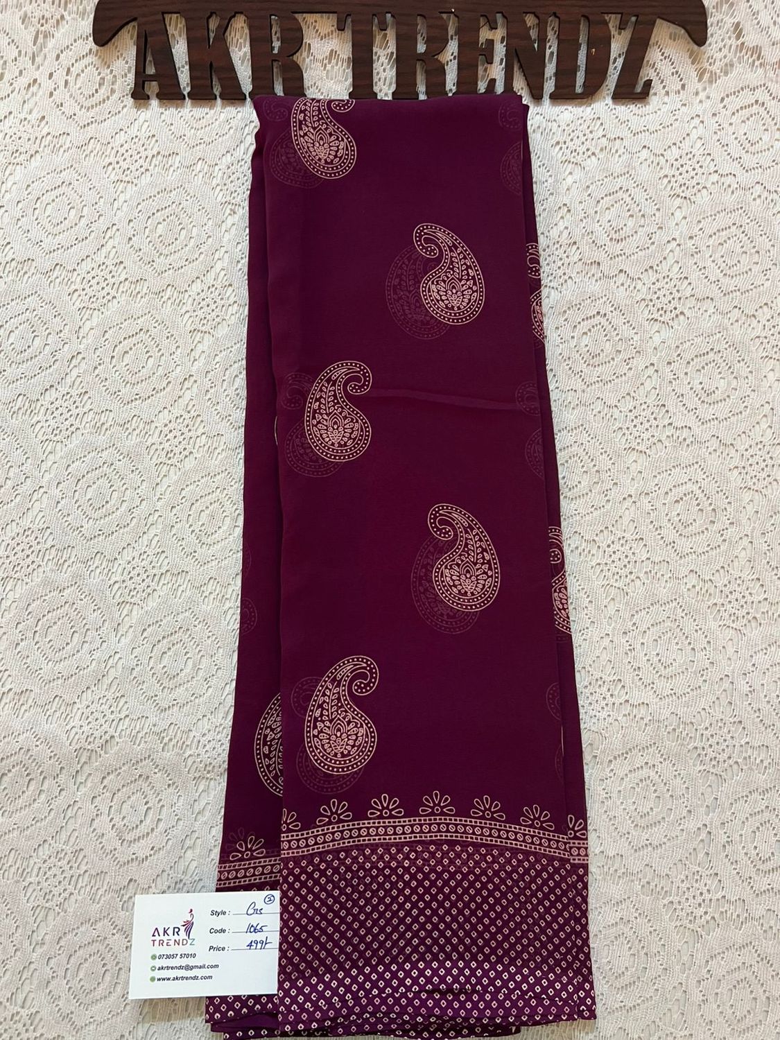 ​Fancy Georgette sarees​