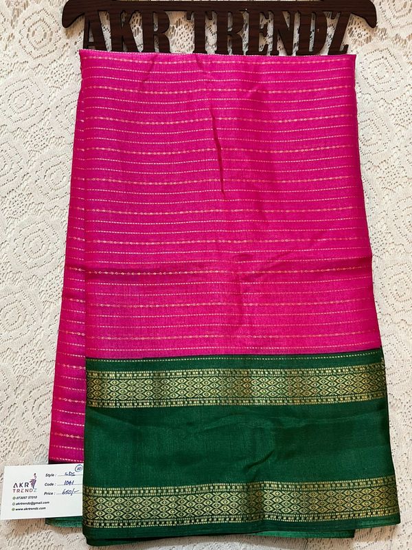 Mysore Soft Dola silk sarees