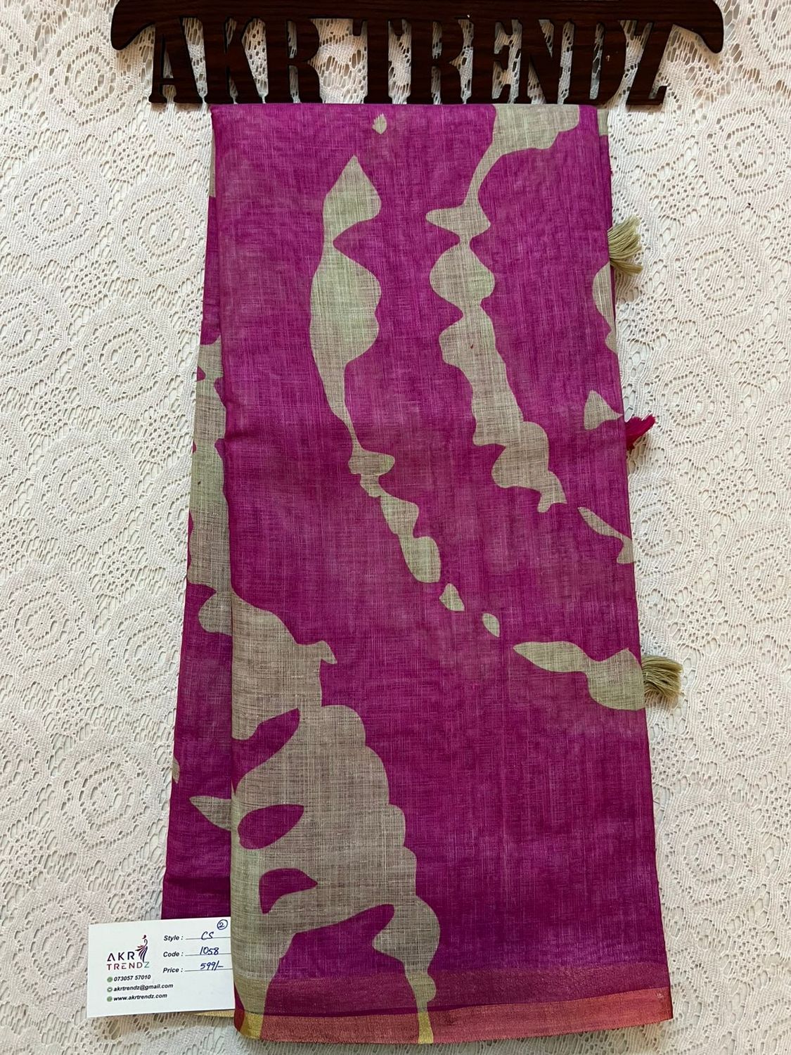 Chanderi cotton sarees