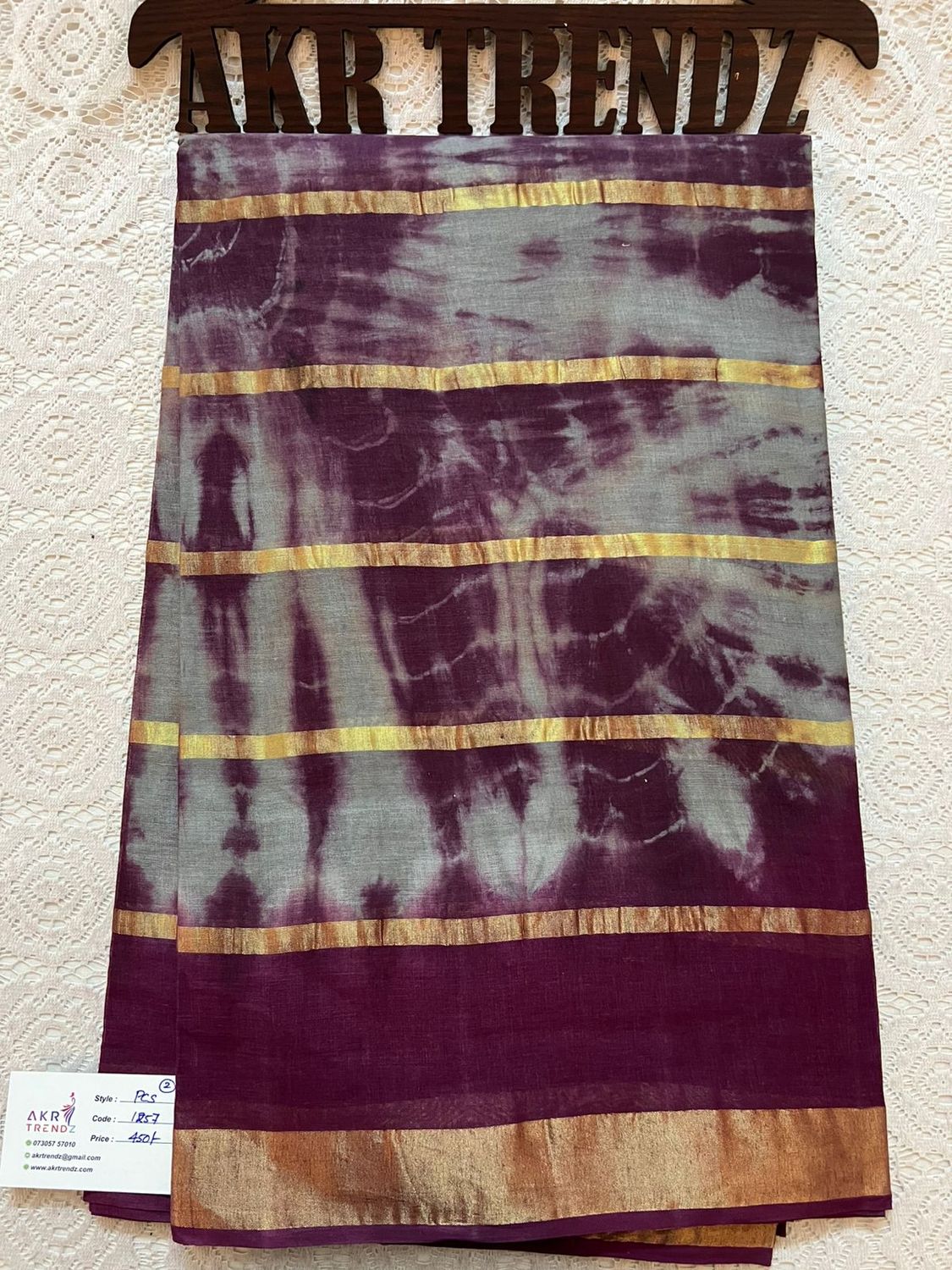 ​Summer pure cotton sarees