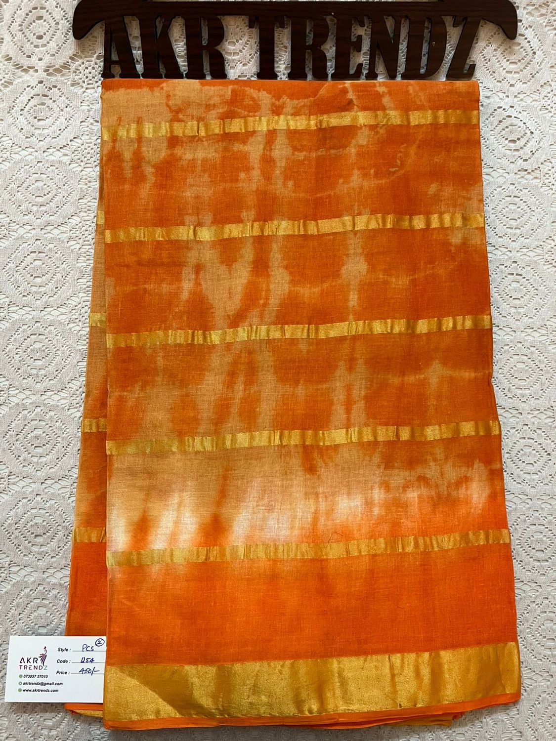​Summer pure cotton sarees