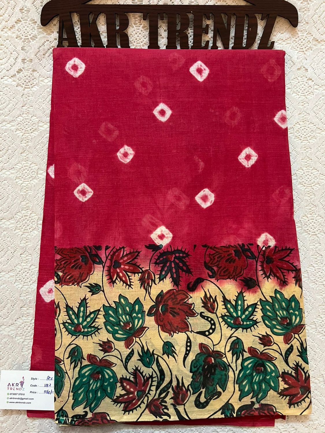 Summer pure cotton​ Sarees