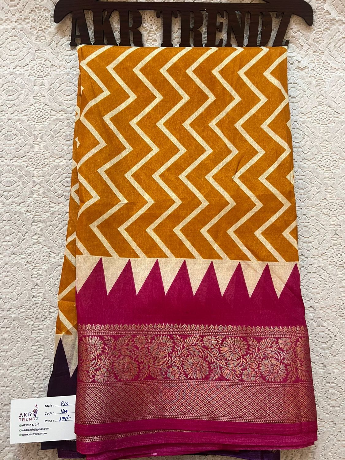 ​Printed soft silk sarees​