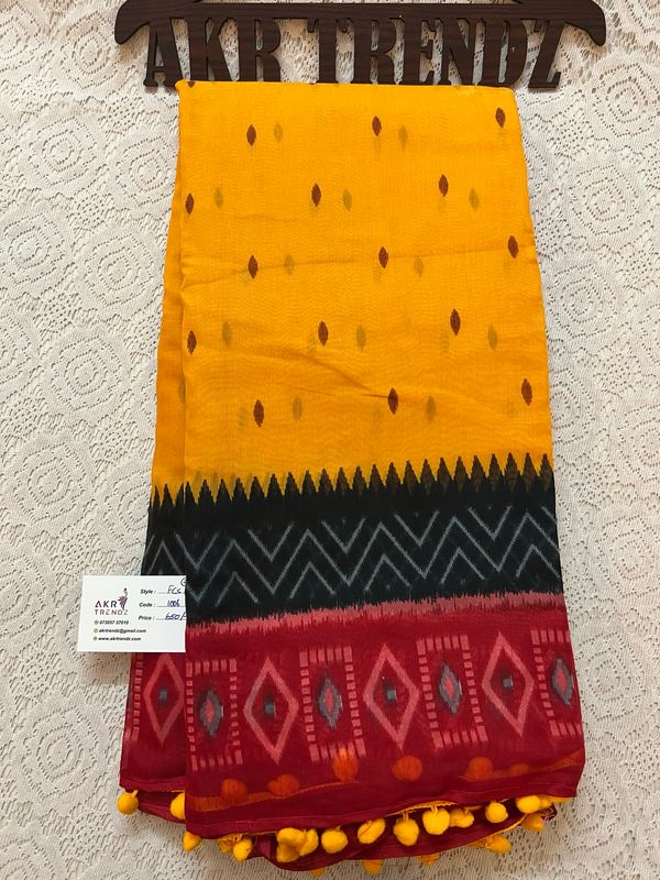 Fancy Cotton Sarees