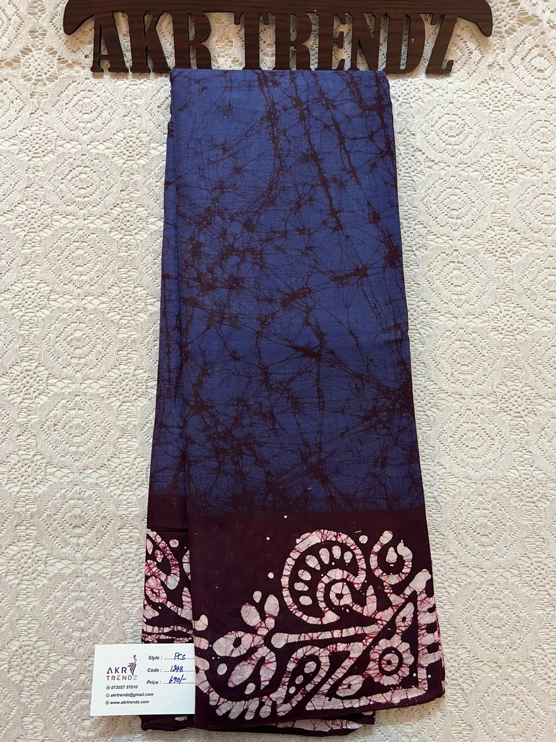 Batik pure cotton sarees