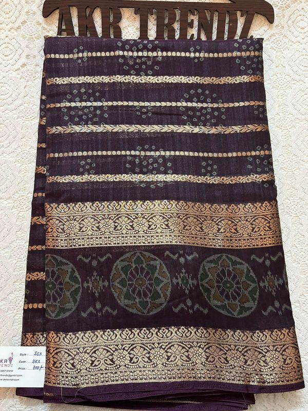 Silk mix cotton sarees​