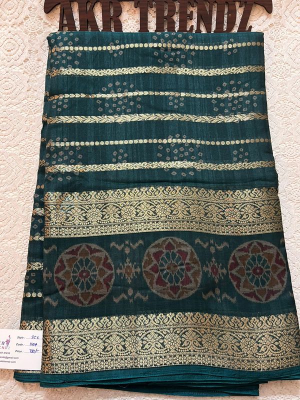 Silk mix cotton sarees​