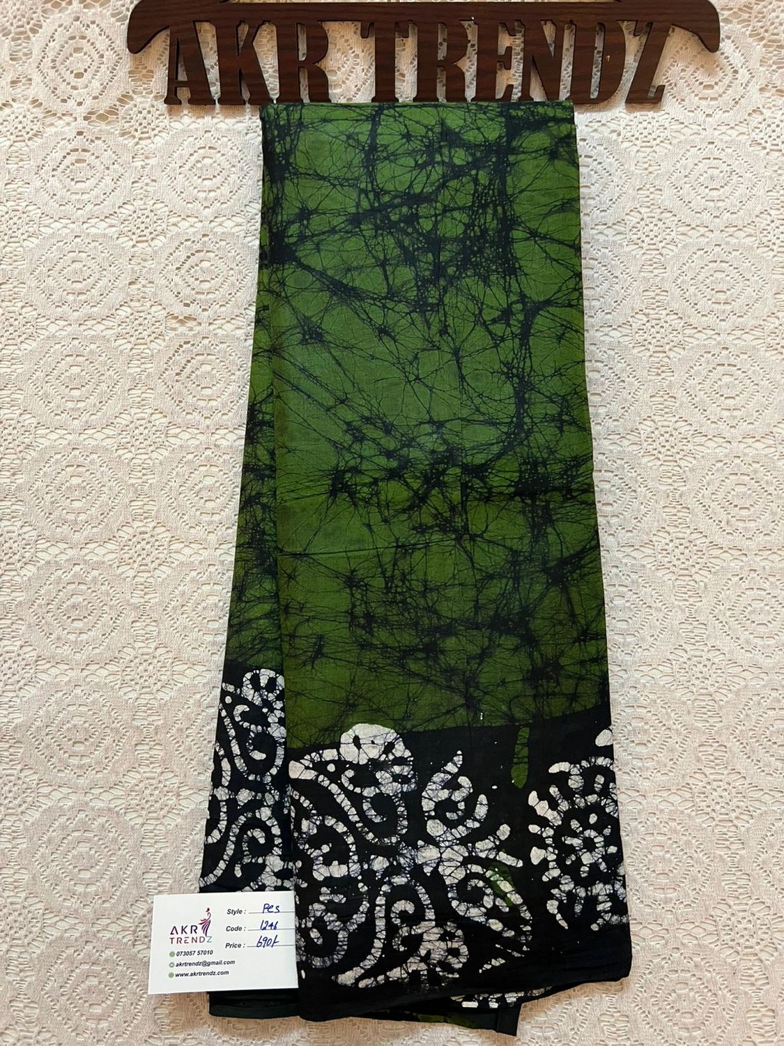 Batik pure cotton sarees