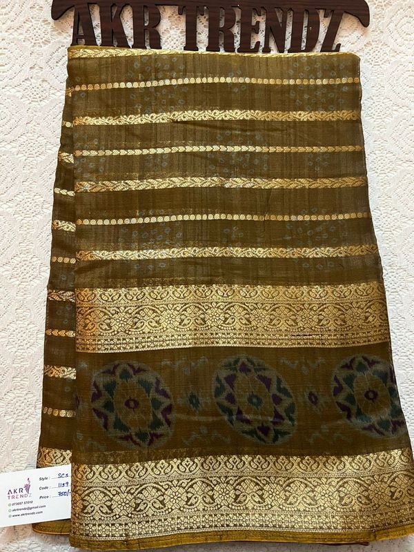 Silk mix cotton sarees​