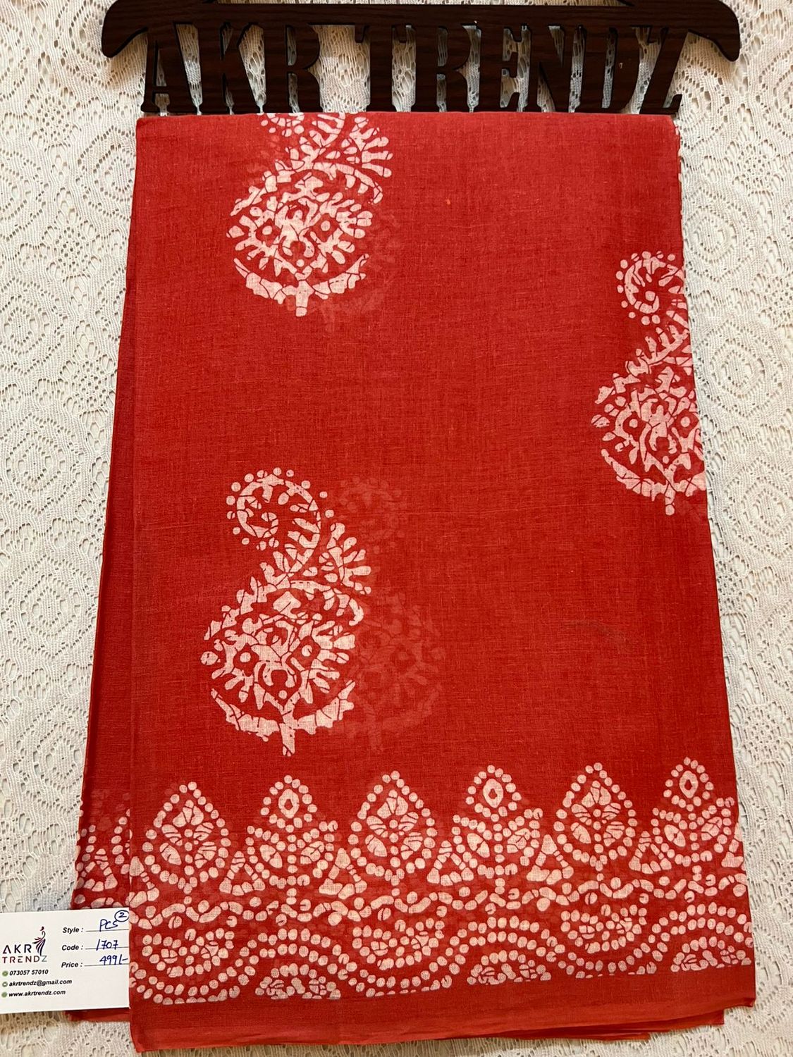 Summer pure cotton sarees​