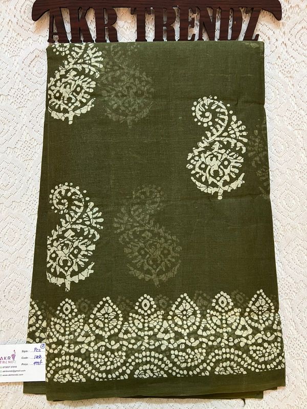 Summer pure cotton sarees​