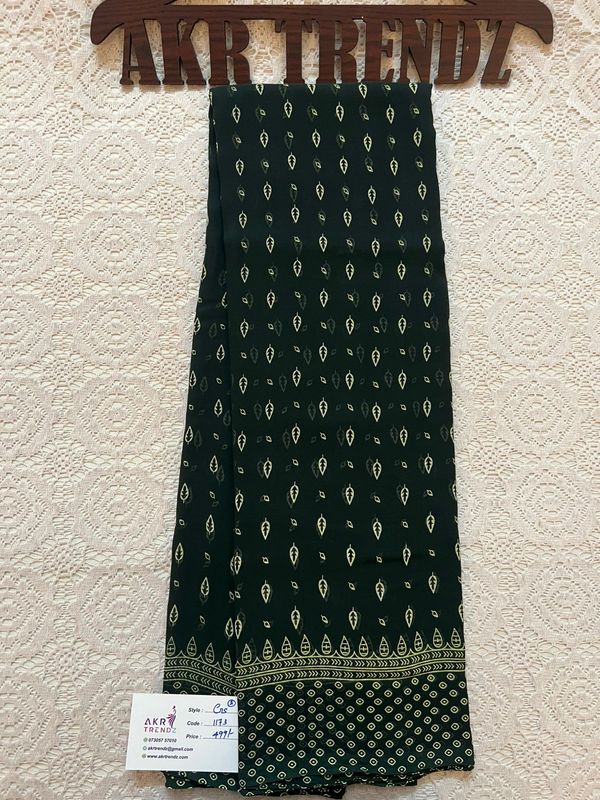 Fancy Georgette sarees