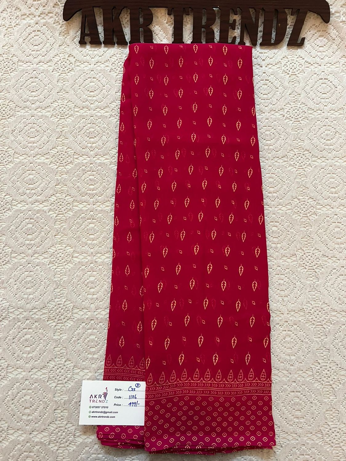 Fancy Georgette sarees