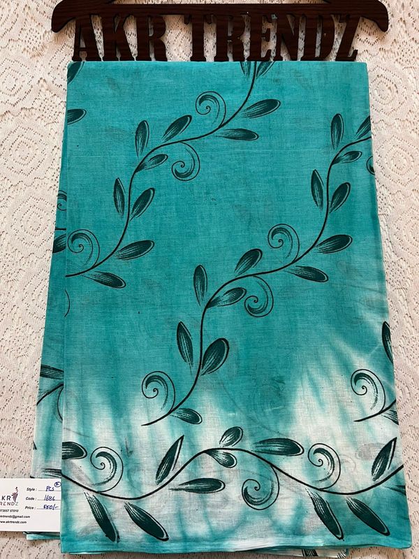 Summer pure cotton sarees​