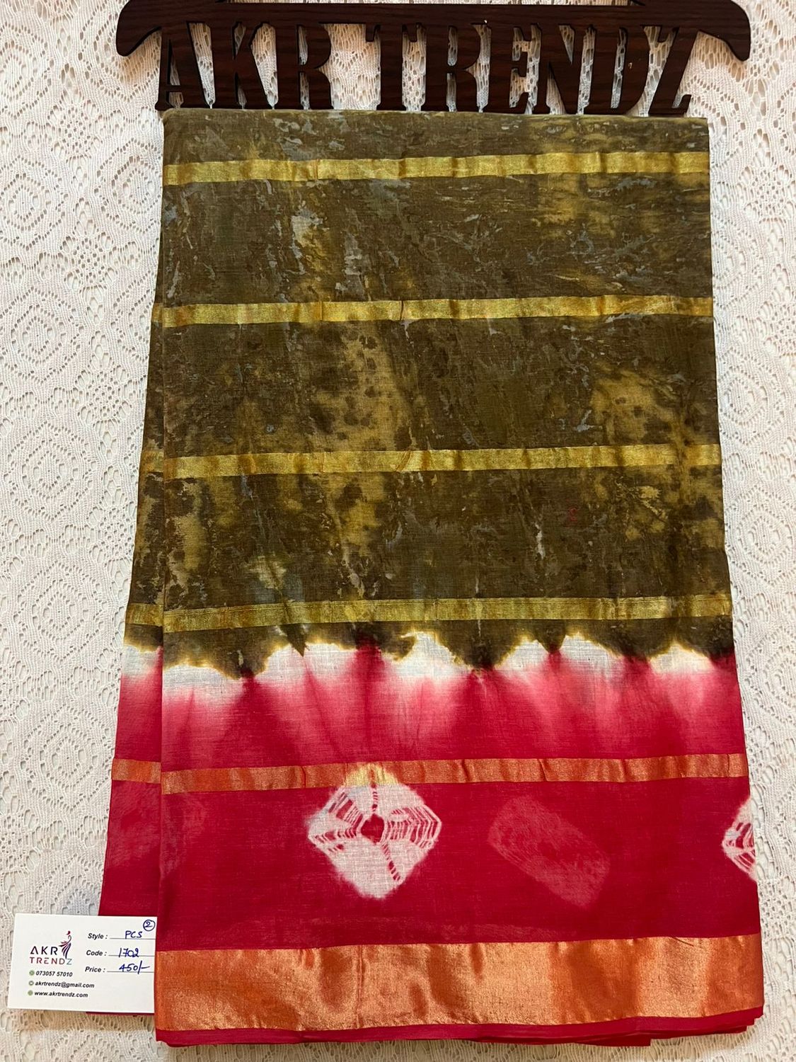 Summer pure cotton sarees​
