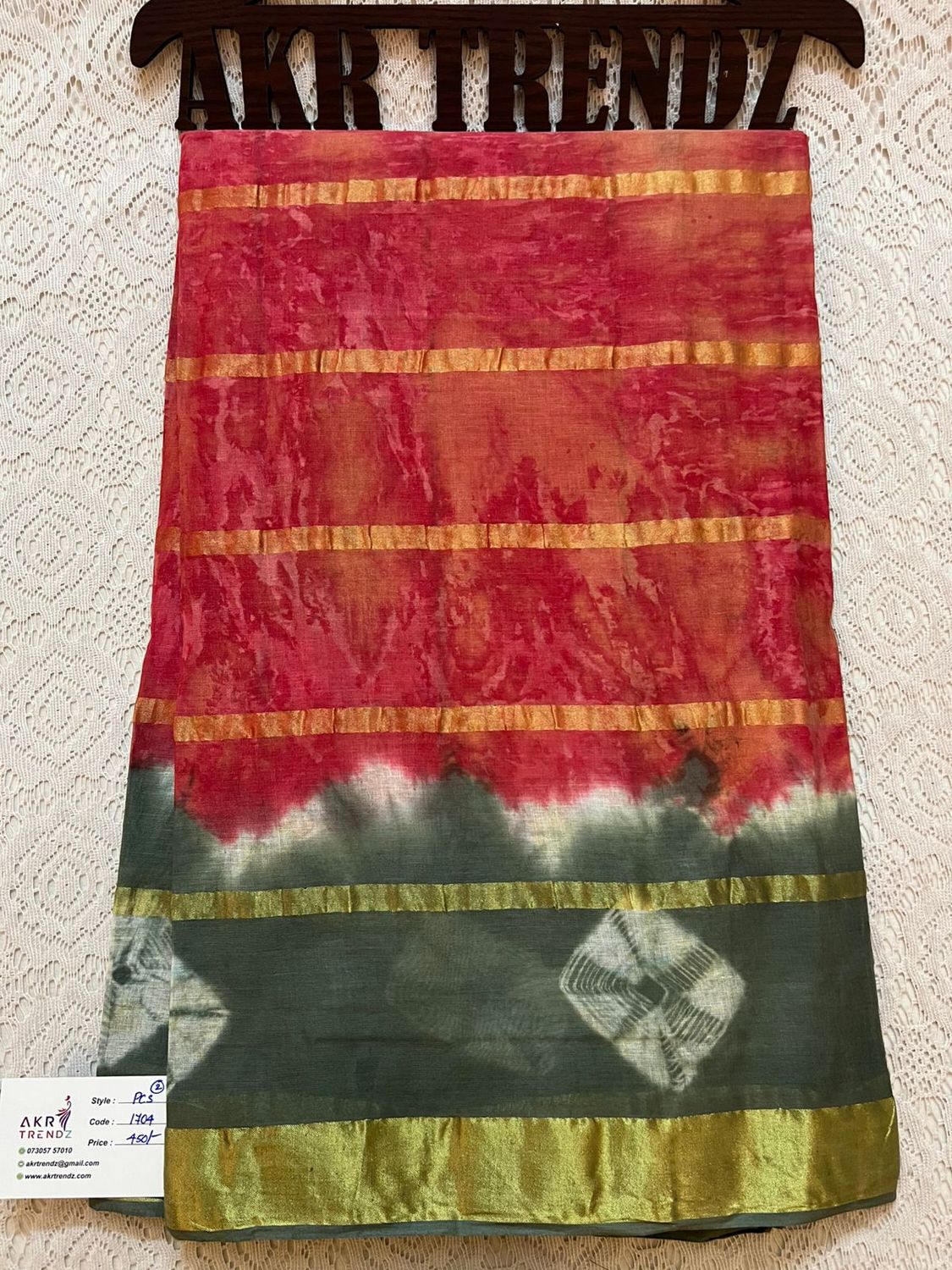 Summer pure cotton sarees​