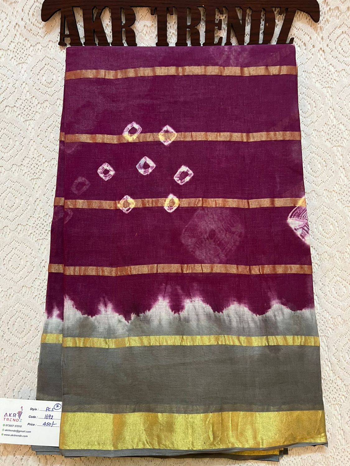 Summer pure cotton sarees​