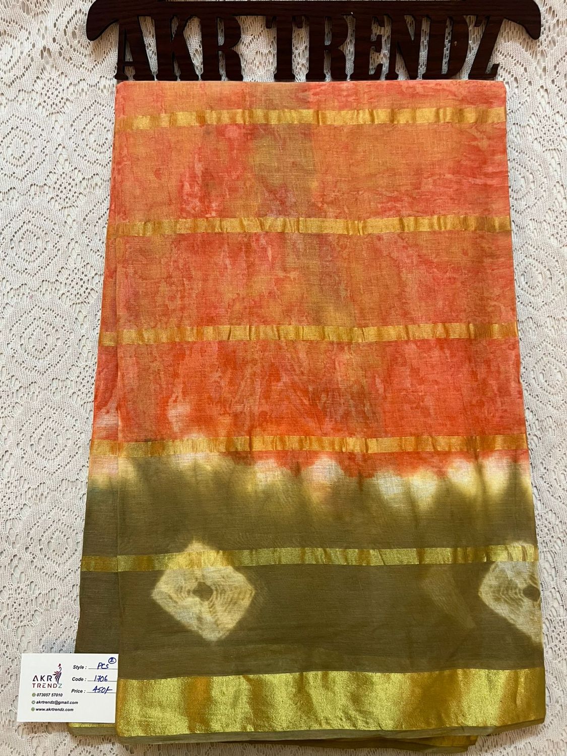 Summer pure cotton sarees​