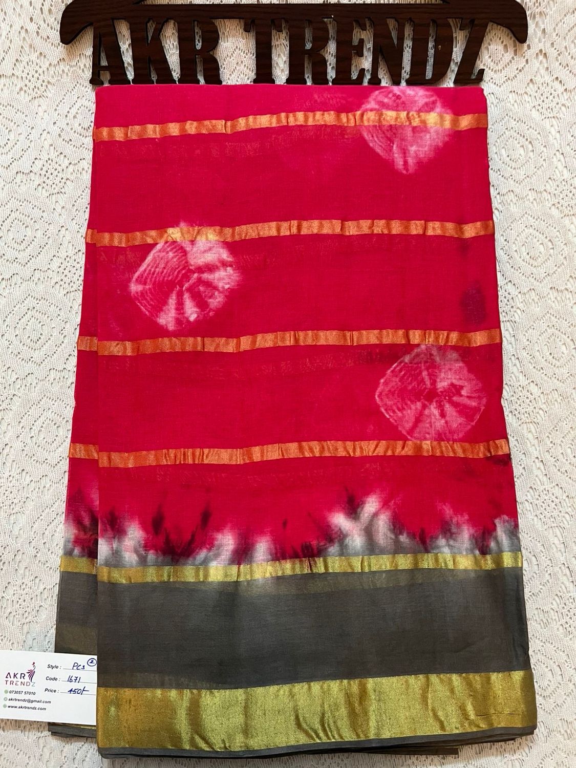 Summer Pure Cotton Sarees