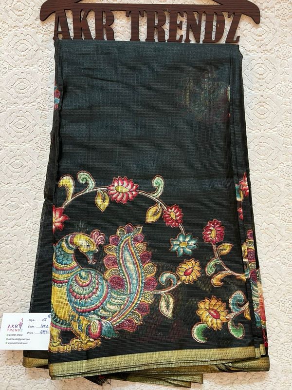 Digital Print Kota Sarees