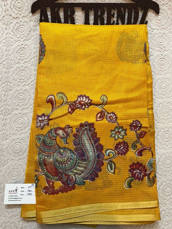 Digital Print kota Sarees