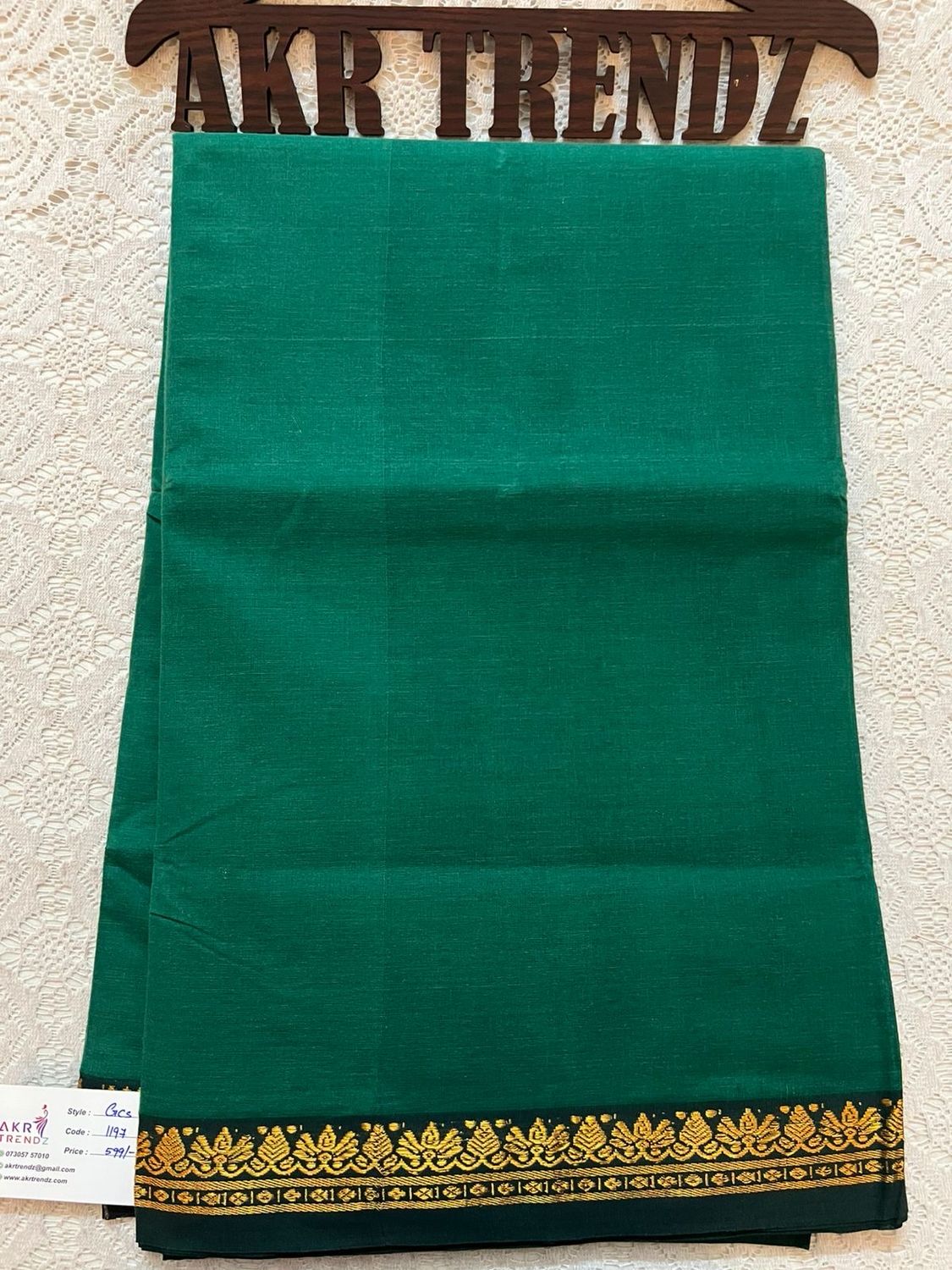 Gadwal Cotton Sarees