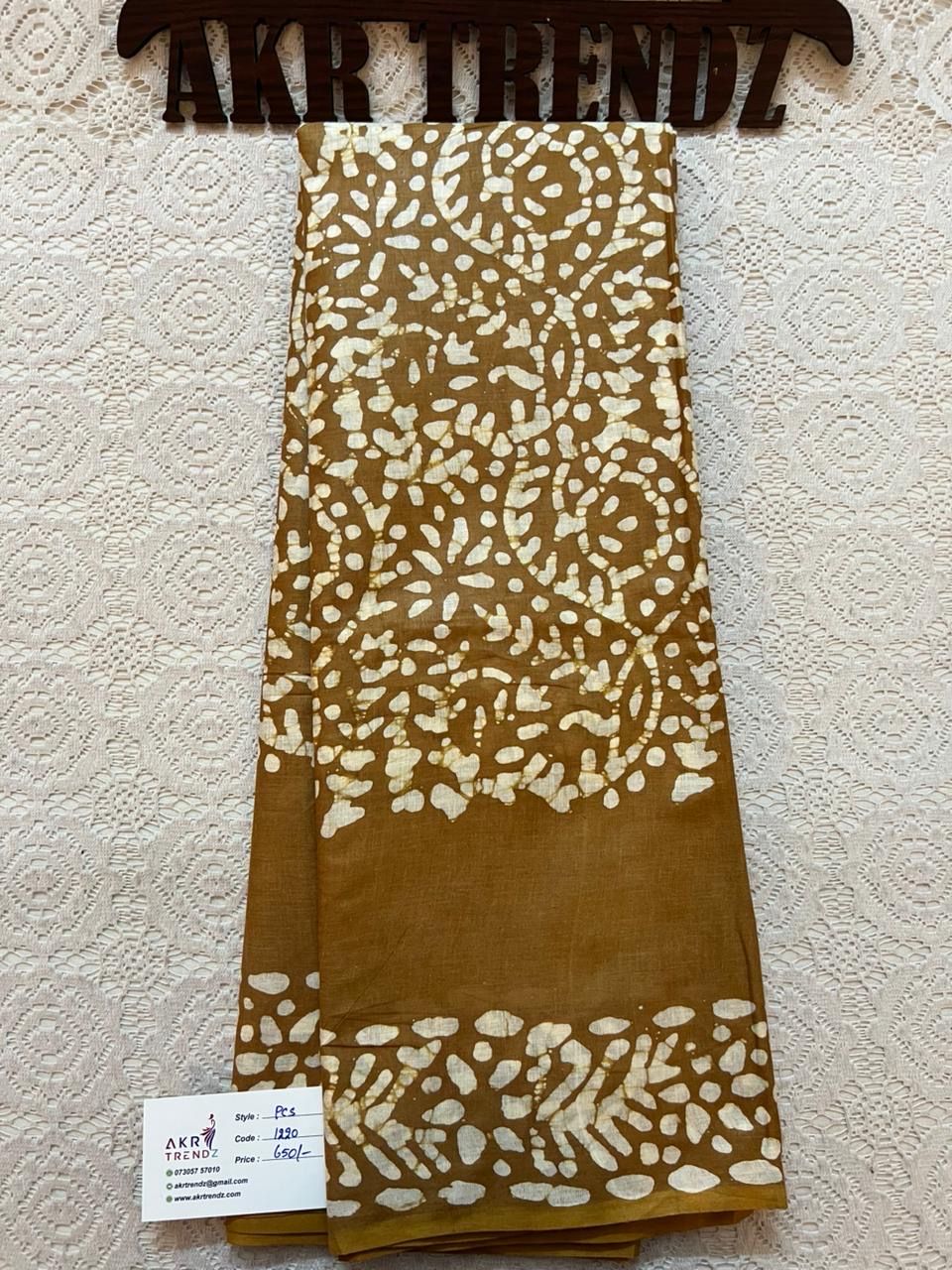 Batik Pure Cotton Sarees