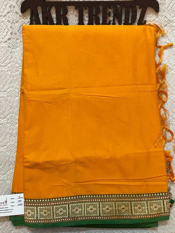 Gadwal Cotton Sarees