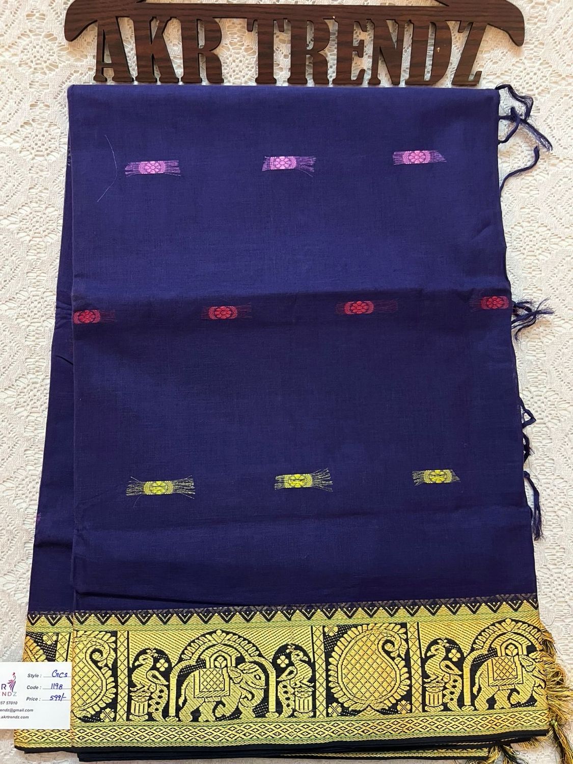 Gadwal Cotton Sarees